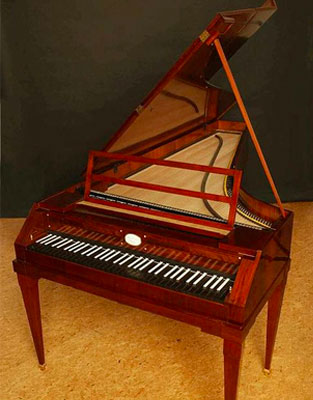 When was the pianoforte invented and where was the piano created?