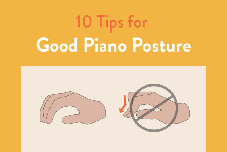 10 tips for good piano posture.