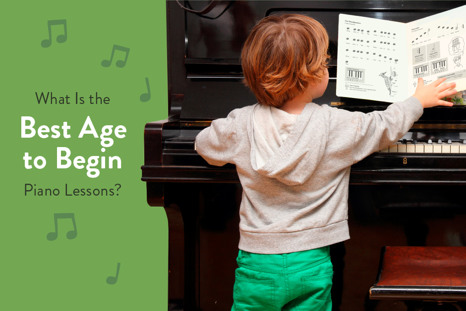 When to begin piano lessons - Learn what age to start beginning piano lessons. Piano for 4 year old & 5 year old learners.