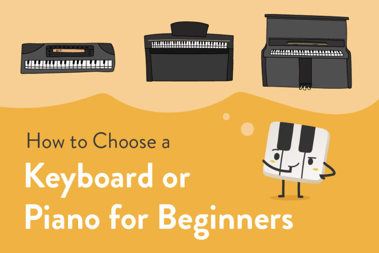Choosing a keyboard or piano for beginners