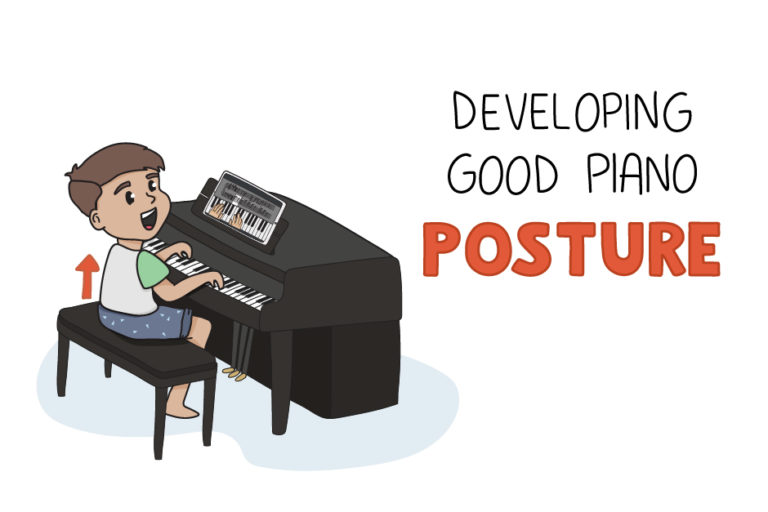 Developing good piano posture