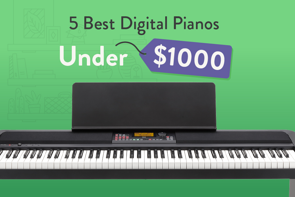 The Best Digital Pianos Under $1,000 for Beginners.