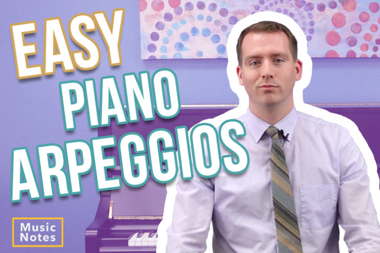 easy piano arpeggios