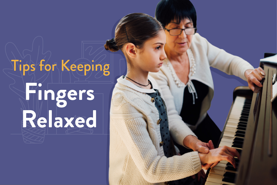 Learn how to keep your pianist fingers relaxed on the keyboard