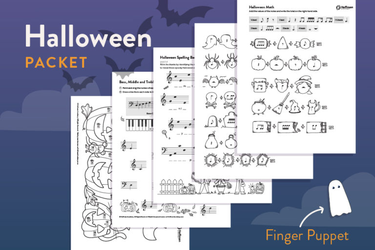 Halloween Piano Packet