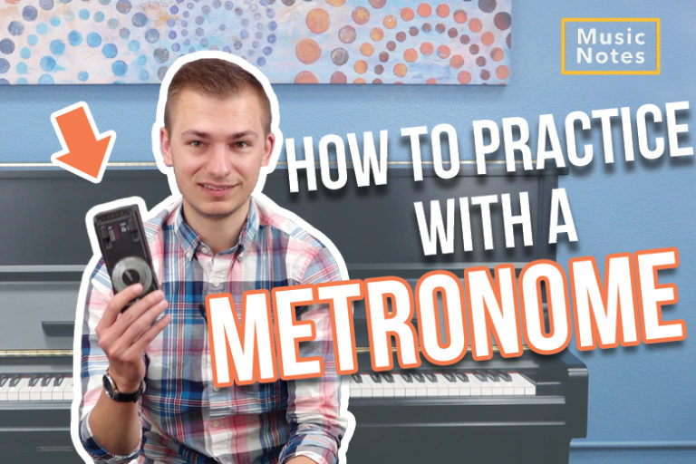 practice piano: metronome use helps