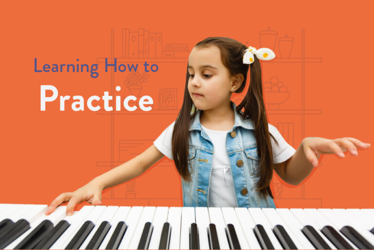 Learning how to practice piano effectively.