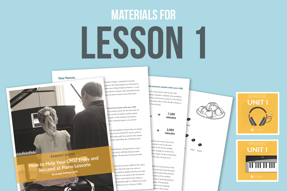 Lesson 1 Materials