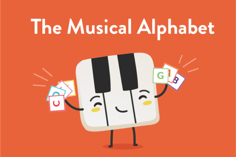 Learning The Musical Alphabet.