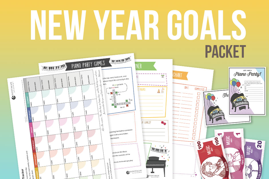 New Year Goals Packet