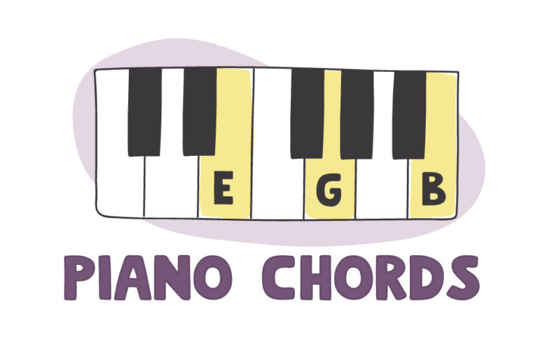Learning piano chords