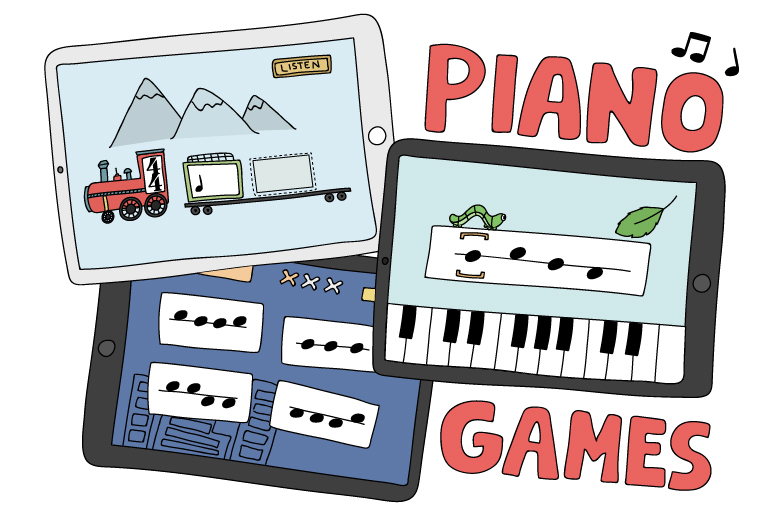 seriamente adolescente Mujer joven Seven Great Piano Games for Students - Hoffman Academy Blog