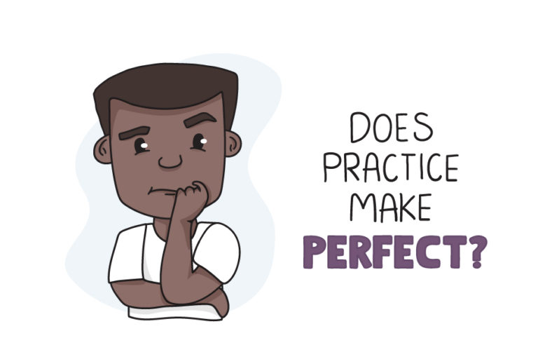 Does practice make perfect