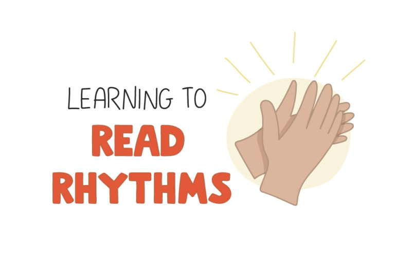 Reading rhythms: How to read rhythm in music.