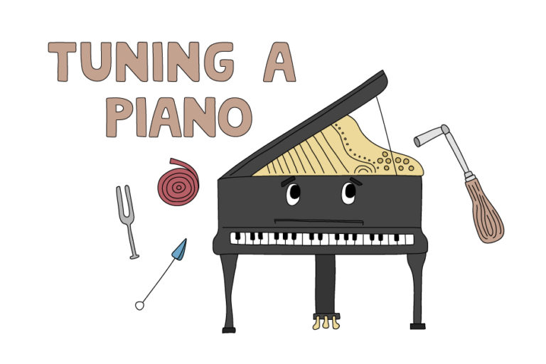How to tune a piano