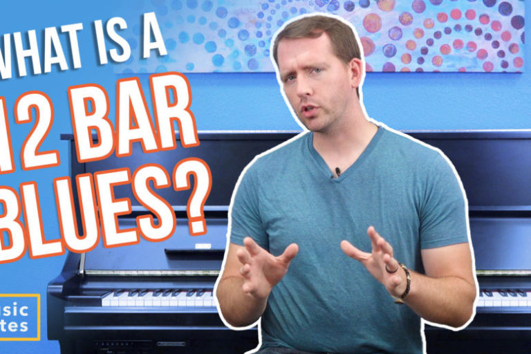 What is a 12 Bar Blues? Piano examples and learn the structure, pattern, and form.