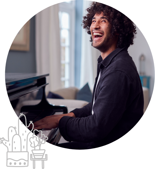 Learn, or re-learn, to play piano online with just 15 minutes of daily practice! Use our approach to learn piano today.