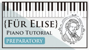 Easy songs to play on the piano: Fur Elise prep