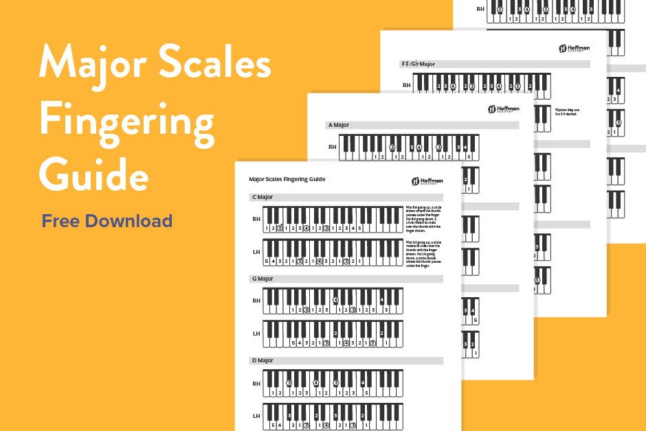 f sharp major scale piano