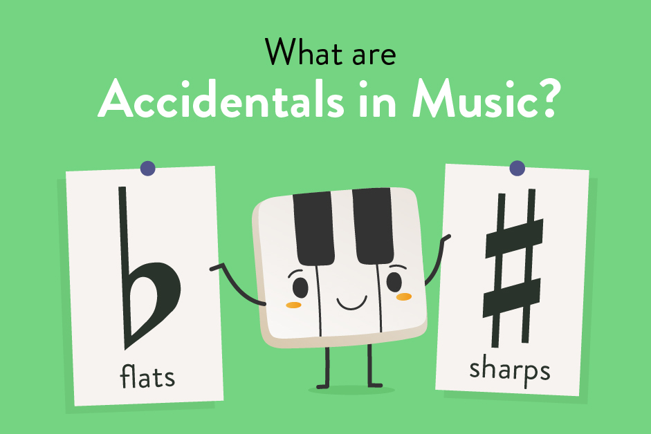 Learn about accidentals in music with Hoffman Academy.