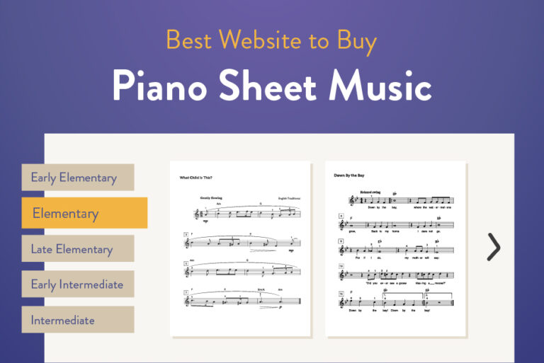 Where to buy piano sheet music - Hoffman Academy Store.