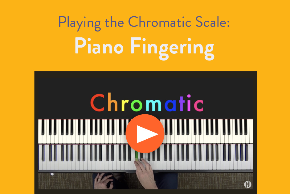 The Chromatic Scale | Piano Playing Tips, Solfege, Fingering - Hoffman