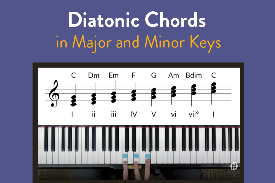 Diatonic Chords in Major & Minor Keys | Progressions & Info