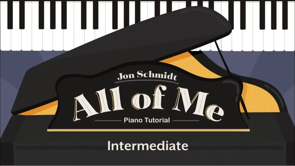 All of Me by Jon Schmidt - Intermediate Version