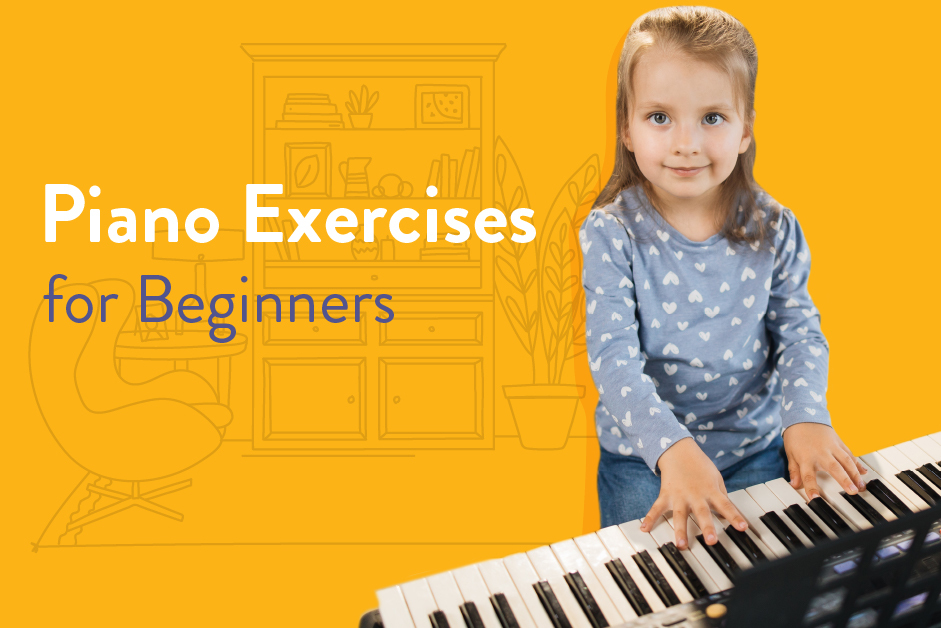 Piano Exercises for Beginners.