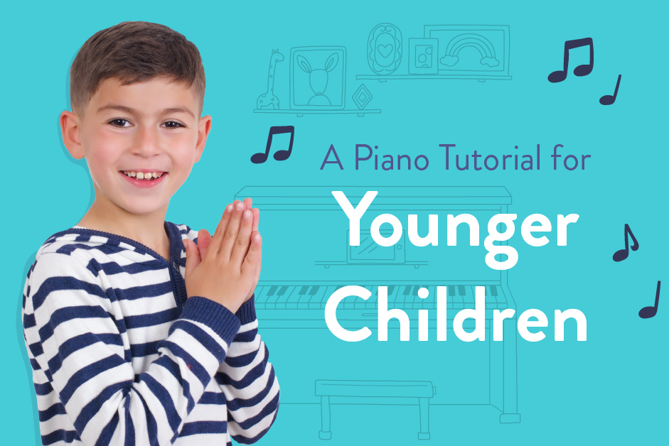 Piano tutorial for younger children.