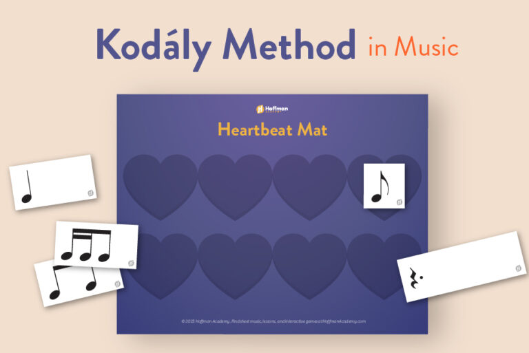 Kodály method in music and the heartbeat mat.