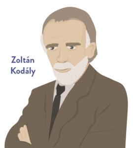 Hungarian composer Zoltán Kodály.