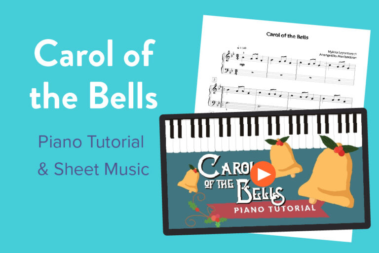 Carol of the Bells Piano Tutorial & Sheet Music.