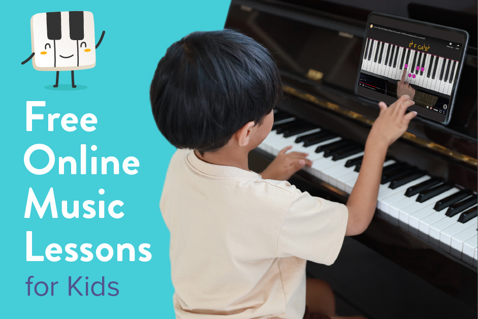 Free online music lessons for kids.