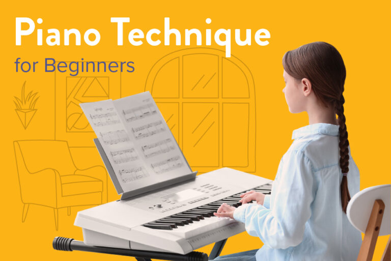 Piano technique for beginners.