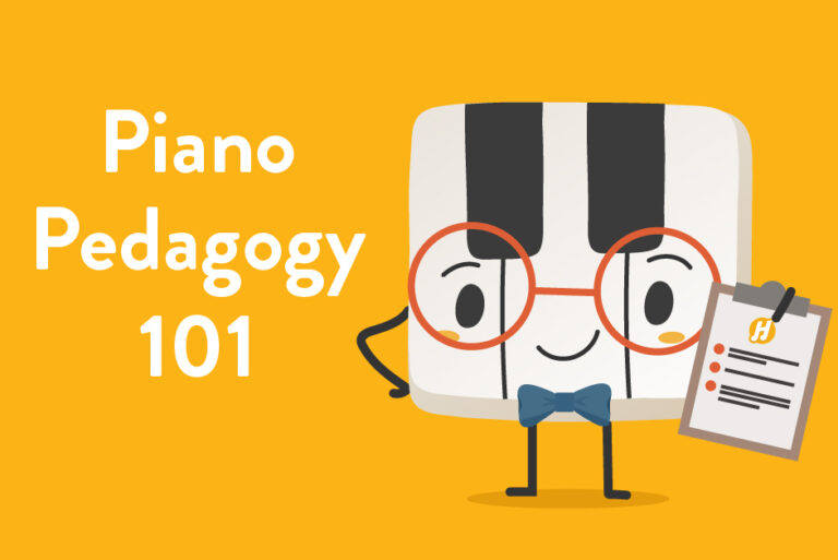 Piano pedagogy 101 - with books & learning resources.