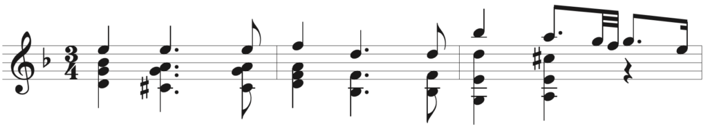 Piano Arranging Bach Chaconne