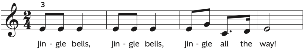 Jingle Bells Easy Piano Arranging